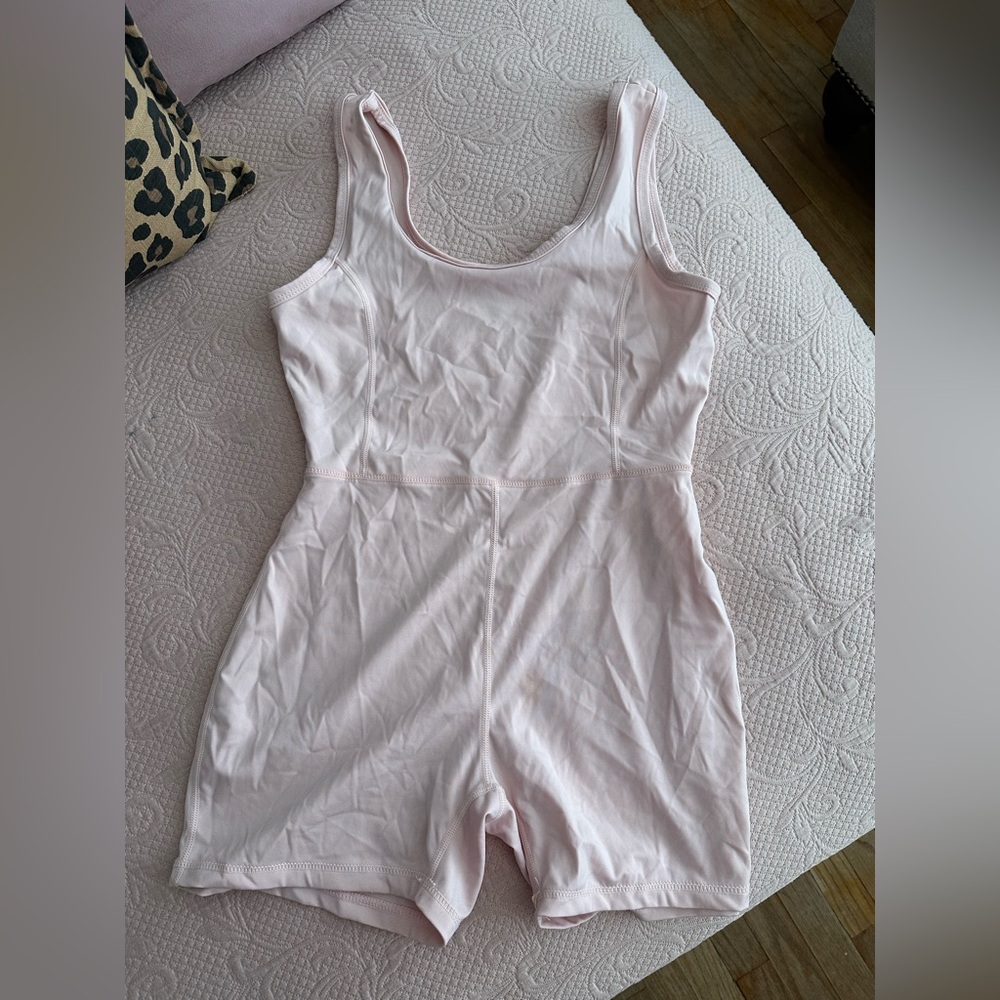 Light Pink Sleeveless Romper